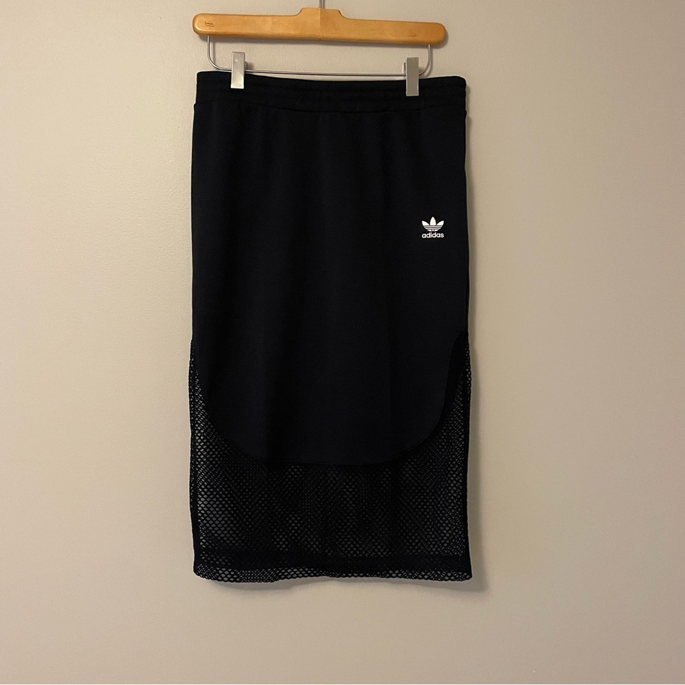Adidas navy pencil skirt . S